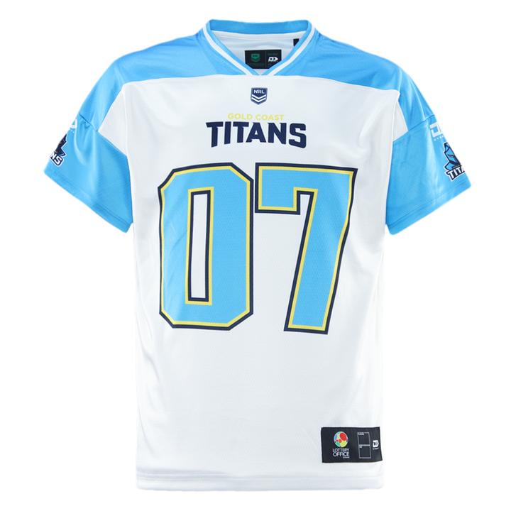 2026 Gold Coast Titans Gridiron Tee - White