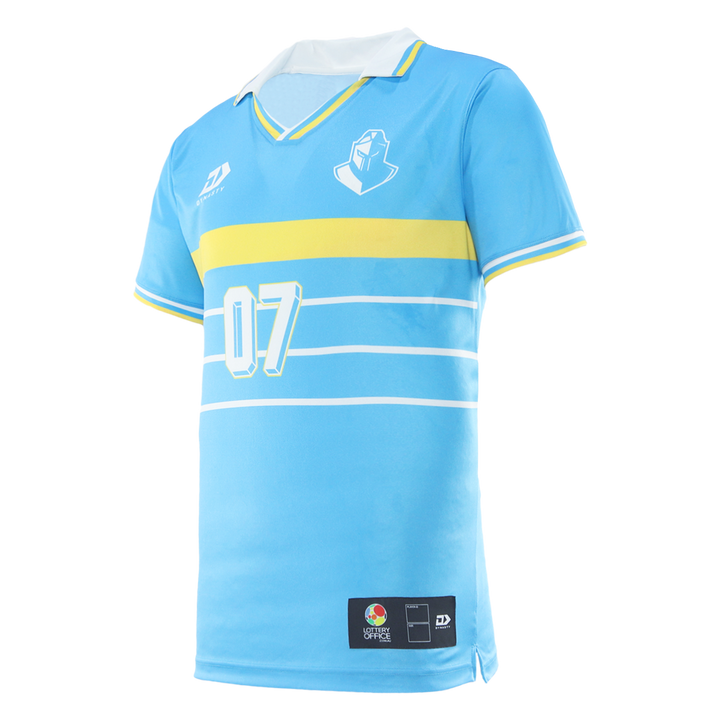 2026 Gold Coast Titans Mens Retro Football Tee- Cyan