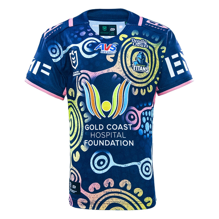 2026 Gold Coast Titans Junior Replica Indigenous Jersey
