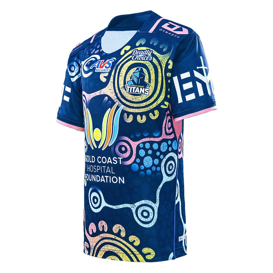 2026 Gold Coast Titans Junior Replica Indigenous Jersey