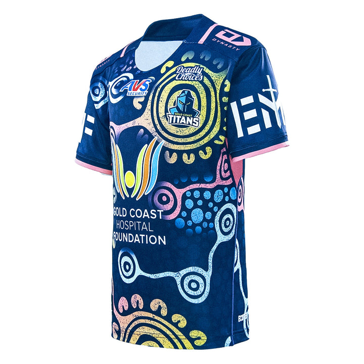 2026 Gold Coast Titans Junior Replica Indigenous Jersey
