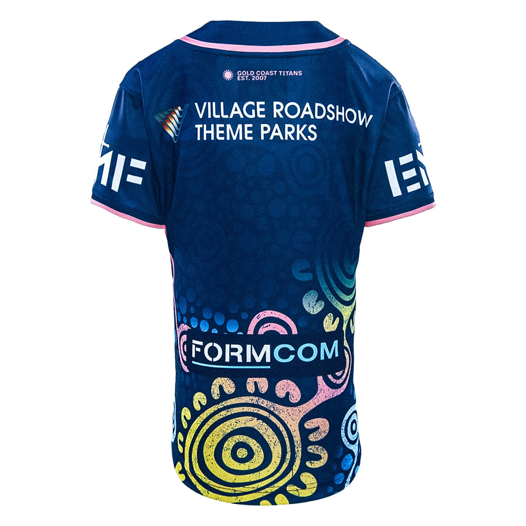2026 Gold Coast Titans Junior Replica Indigenous Jersey
