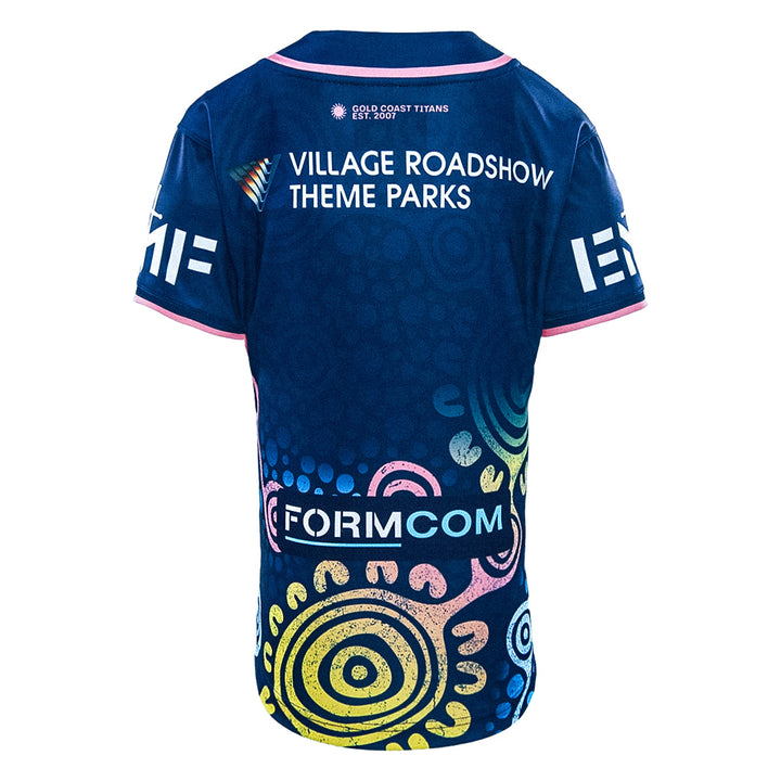 2026 Gold Coast Titans Junior Replica Indigenous Jersey