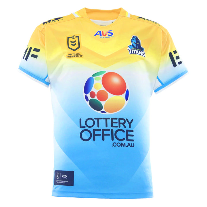 2026 Gold Coast Titans Mens Replica Away Jersey - Gold