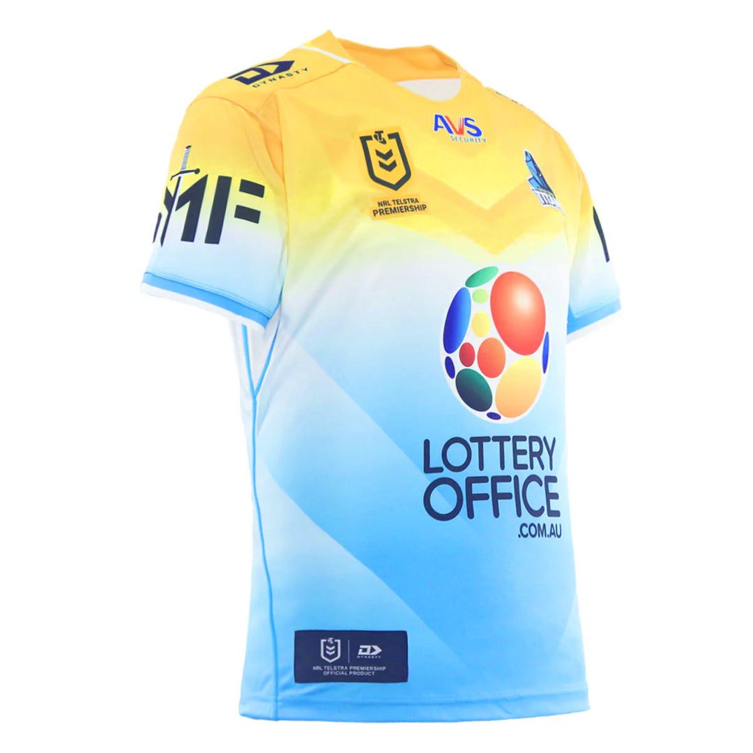 2026 Gold Coast Titans Mens Replica Away Jersey - Gold
