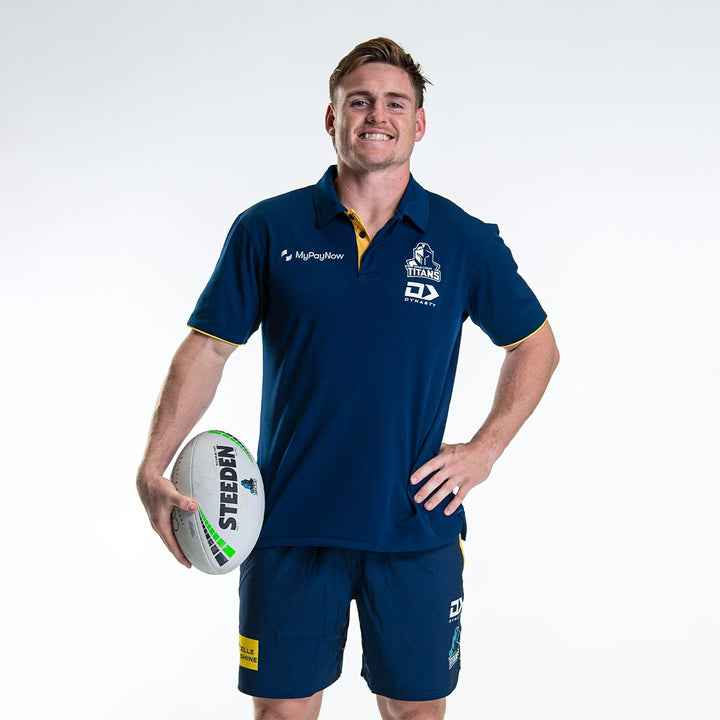 2023 Gold Coast Titans Mens Media Polo