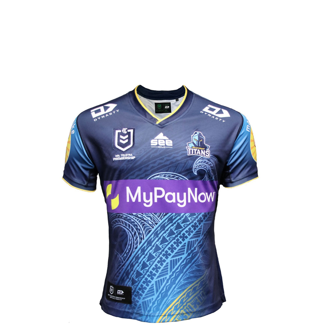 Gold Coast Titans_Pasifika Jersey 2022_FRONT