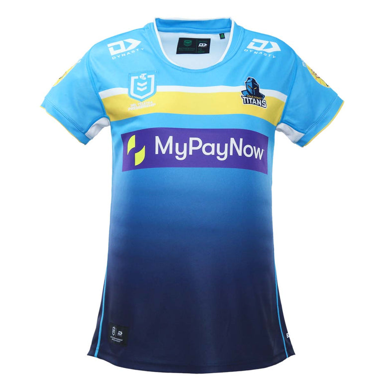 2023 Gold Coast Titans Ladies Home Jersey-FRONT