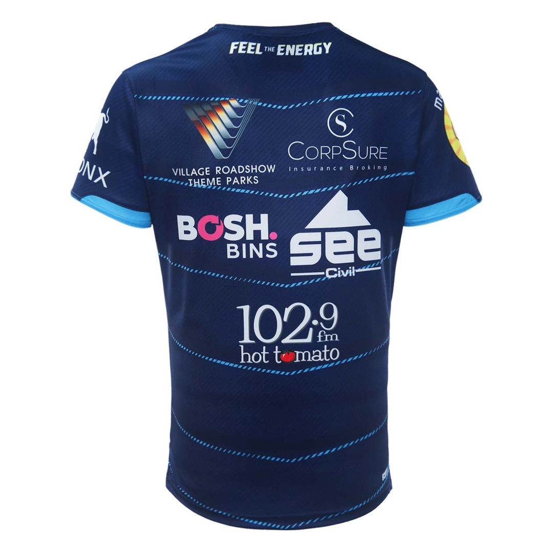 2023 Gold Coast Titans Mens Navy Alternate Training Tee-BACK