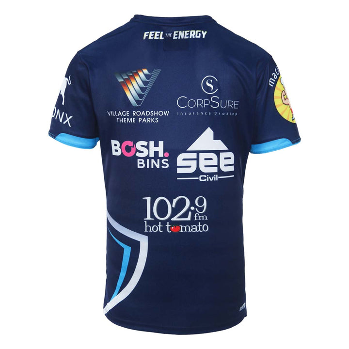 2023 Gold Coast Titans Mens Captains Run Tee-BACK