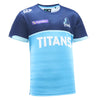 2023 Gold Coast Titans Mens Warm Up Tee-RIGHT