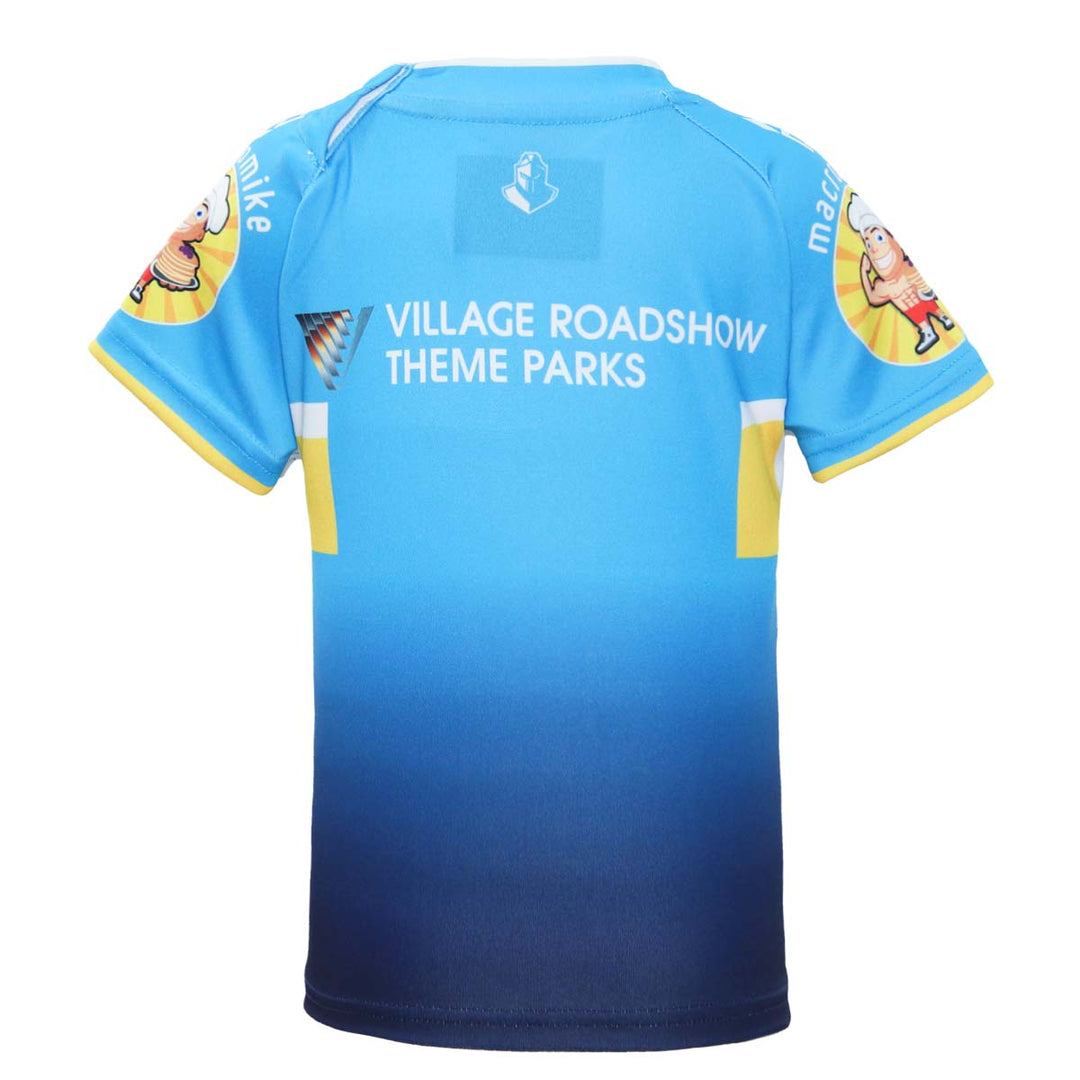 2023 Gold Coast Titans Toddler Replica Home Jersey-BACK