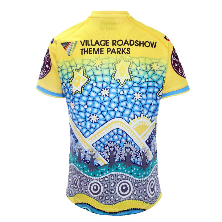  2023 Gold Coast Titans Mens Replica Indigenous Jersey-BACK