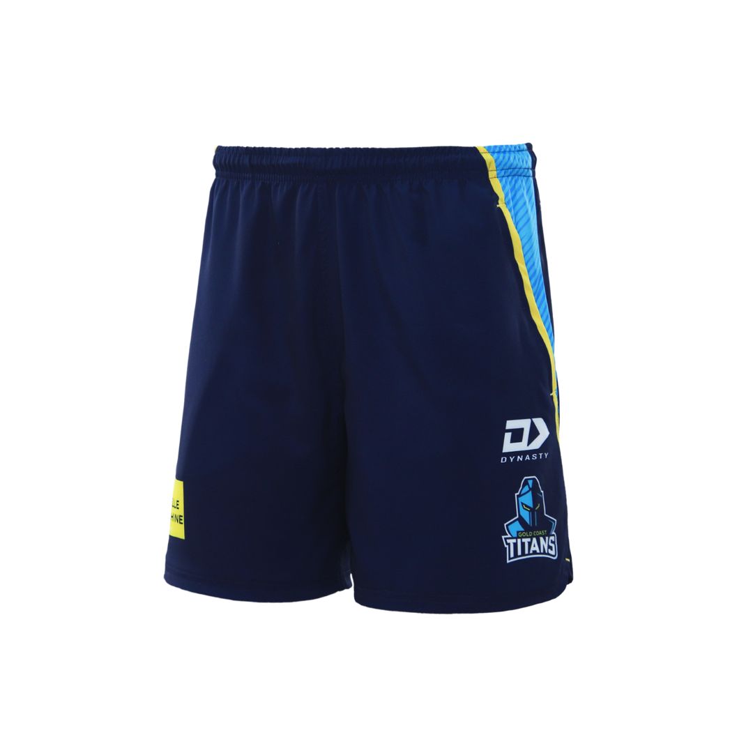 2023 Gold Coast Titans Mens Gym Short-LEFT