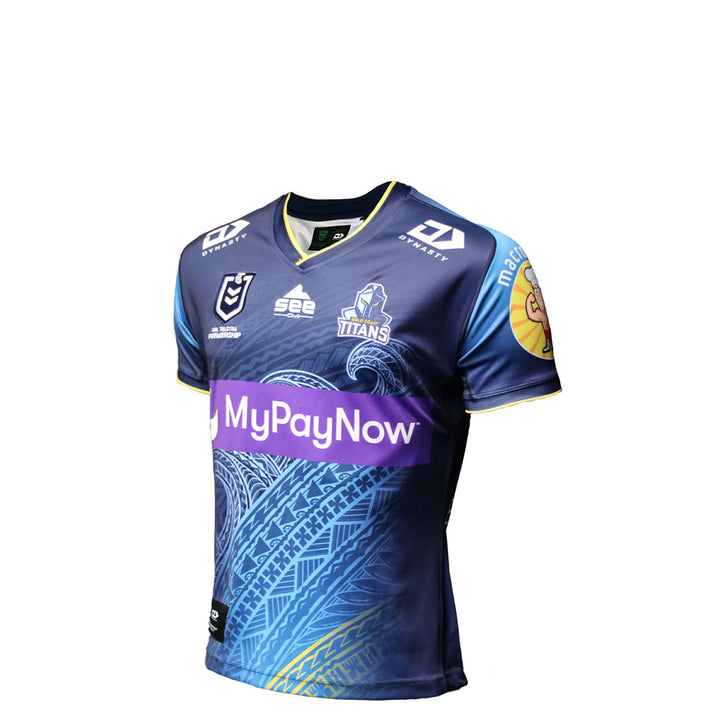 Gold Coast Titans_Pasifika Jersey 2022_LEFT