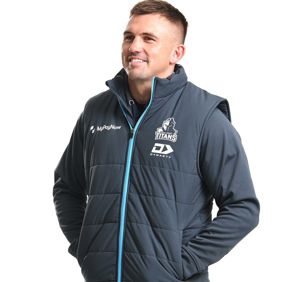 2023 Gold Coast Titans Mens Gilet Jacket