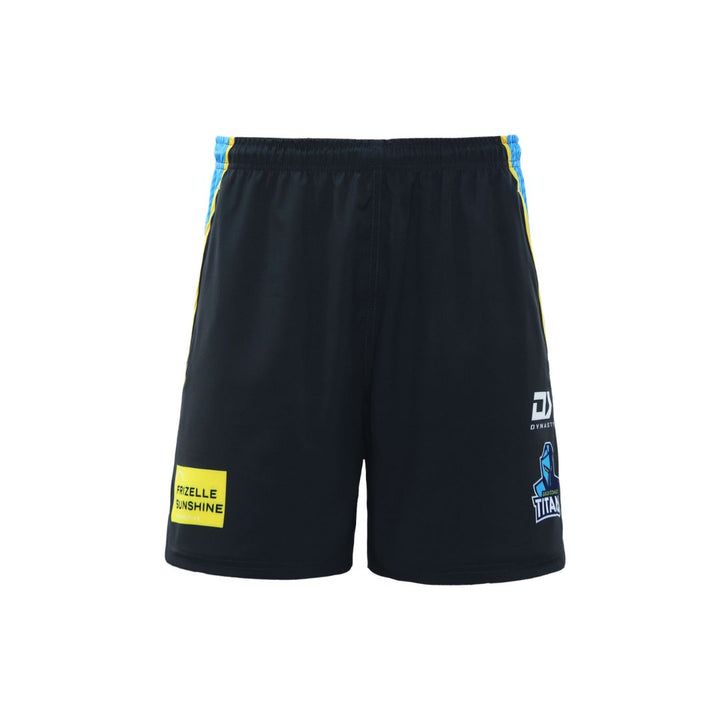 2023 Gold Coast Titans Mens Alternate Gym Short-FRONT