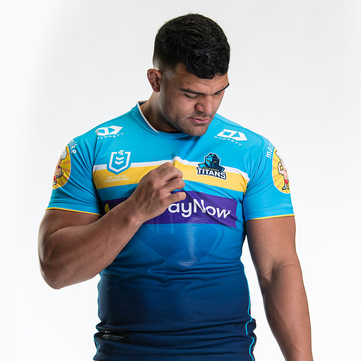 2023 Gold Coast Titans Mens Replica Home Jersey