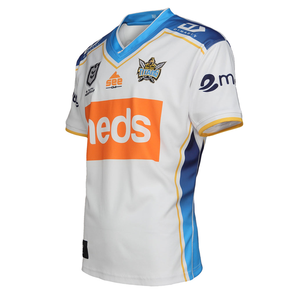 Buy 2021 Gold Coast Titans NRL Away Jersey - Mens - NRL Jerseys