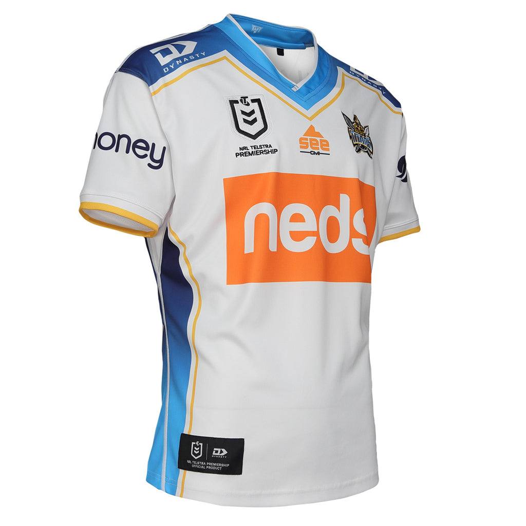 XIKUO 2021 Gold Coast Titans Men's Replica Indigenous Jersey Rugby