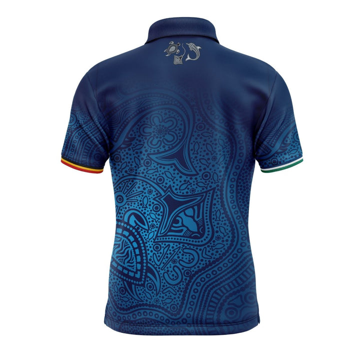 2022 Gold Coast Titans Mens Indigenous Polo