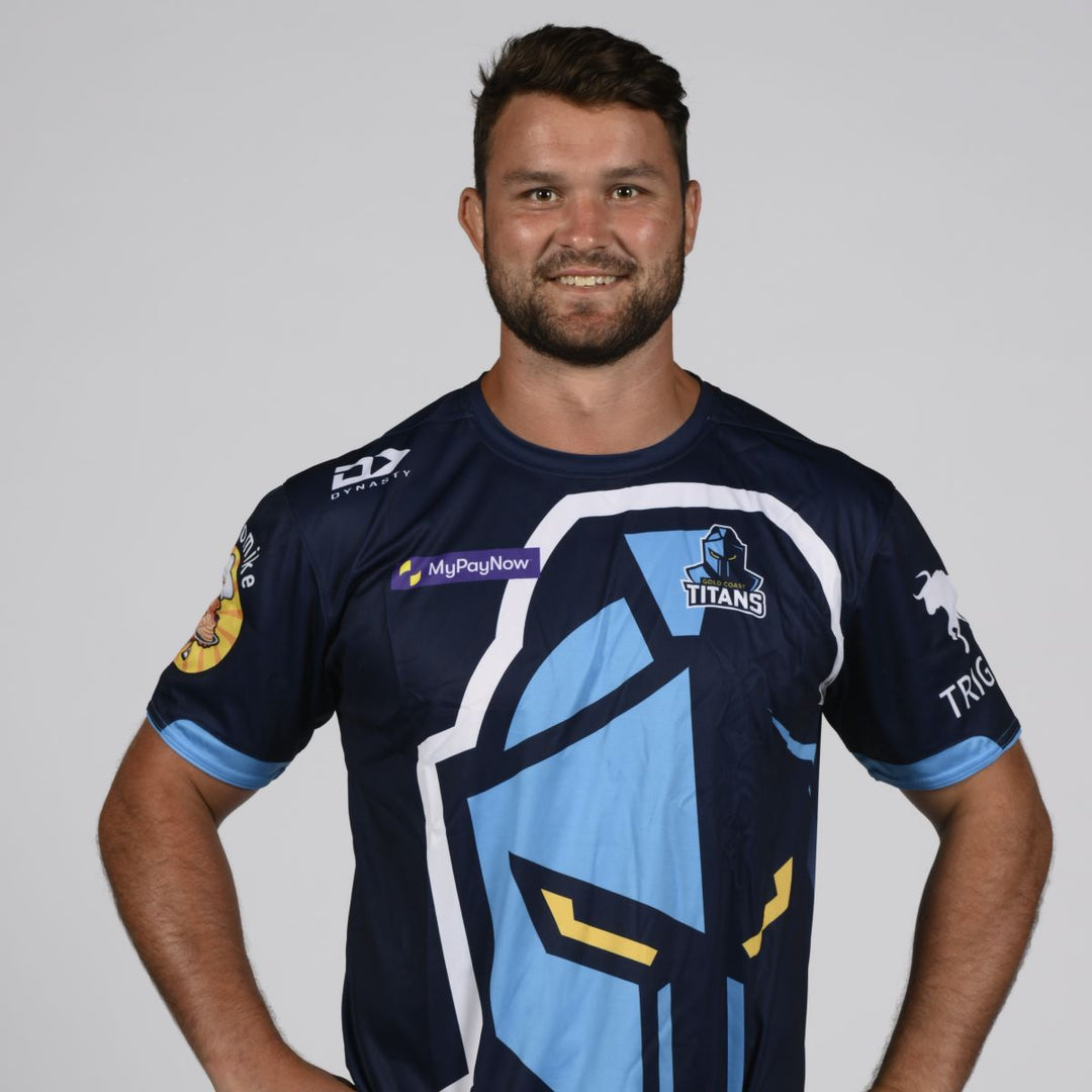 2023 Gold Coast Titans Mens Captains Run Tee